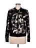 Say What? 100% Polyester Print Black Jacket Size M - photo 1