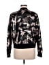 Say What? 100% Polyester Print Black Jacket Size M - photo 2
