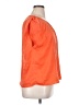 DKNY 100% Polyester Orange Short Sleeve Top Size XL - photo 4