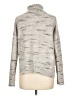 Sanctuary Metallic Silver Turtleneck Sweater Size L - photo 2