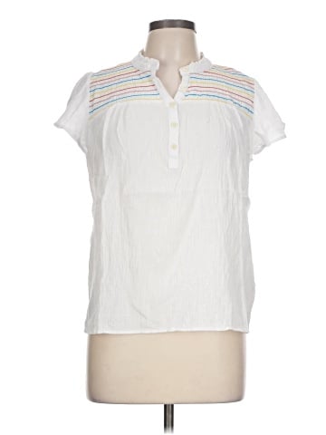 Style&Co Short Sleeve Blouse (view 1)