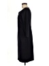 Lands' End Solid Blue Black Casual Dress Size 6 - photo 5
