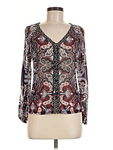INC International Concepts Long Sleeve Blouse (view 1)