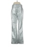 KANCAN JEANS 100% Polyurethane Metallic Silver Jeans Size 5 (petite) - photo 2