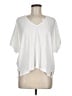 Bobi 100% Cotton White Short Sleeve Top Size M - photo 1