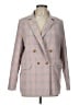 Forever 21 100% Polyester Plaid Pink Blazer Size L - photo 1