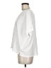 Bobi 100% Cotton White Short Sleeve Top Size M - photo 5