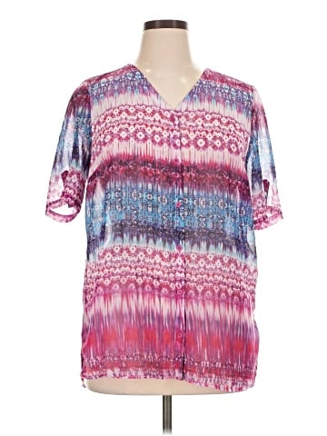 Kim Rogers Short Sleeve Blouse (view 1)