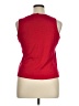 Rafaella Red Sleeveless T-Shirt Size XL - photo 2
