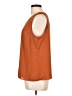 Nine West Orange Sleeveless Top Size L - photo 5