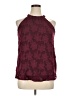 Maurices 100% Polyester Burgundy Sleeveless Blouse Size L - photo 1