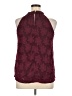 Maurices 100% Polyester Burgundy Sleeveless Blouse Size L - photo 2