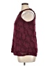Maurices 100% Polyester Burgundy Sleeveless Blouse Size L - photo 5