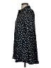 11.1. Tylho 100% Rayon Polka Dots Black Short Sleeve Top Size S - photo 5