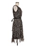 Studio I 100% Polyester Polka Dots Black Cocktail Dress Size 8 - photo 4