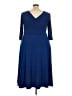 Chadwicks Blue Cocktail Dress Size 22 - photo 2