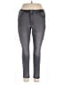 Express Solid Gray Jeans Size 14 - photo 1