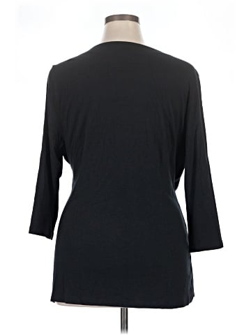 Soft Surroundings 3/4 Sleeve Top (view 2)