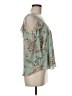 Haute Monde 100% Polyester Teal 3/4 Sleeve Blouse Size M - photo 4
