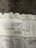 Ann Taylor LOFT Solid Ivory Shorts Size L - photo 3
