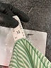 Unbranded Stripes Green Shorts Size M - photo 3