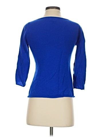 Neiman Marcus Cashmere Pullover Sweater (view 2)