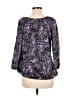 DressBarn 100% Polyester Purple 3/4 Sleeve Blouse Size M - photo 2