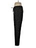 Ann Taylor 100% Polyester Polka Dots Black Casual Pants Size 10 - photo 5