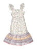Zenzi 100% Polyester Paisley White Dress Size 4 - 5 - photo 1