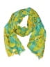 Unbranded Floral Green Scarf One size - photo 1