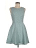 Lulus Solid Teal Casual Dress Size M - photo 1