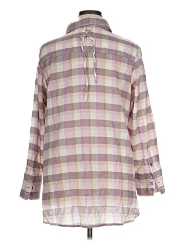 Soft Surroundings Long Sleeve Button-Down Shirt (view 2)