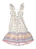 Zenzi 100% Polyester Paisley White Dress Size 4 - 5 - photo 2
