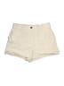 J.Crew Solid Ivory Khaki Shorts Size S - photo 1