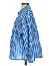 Printfresh 100% Cotton Stripes Blue Long Sleeve Button-Down Shirt Size S - photo 5