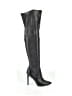 Azalea Wang Black Boots Size 10 - photo 1