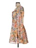 showpo 100% Polyester Floral Orange Cocktail Dress Size 8 - photo 5