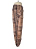 Aerie Plaid Brown Casual Pants Size Med Reg - photo 4