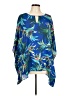 Jaclyn Smith 100% Polyester Blue 3/4 Sleeve Blouse Size L - photo 1