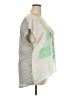 TWO by Vince Camuto 100% Polyester Tropical Ivory Short Sleeve Blouse Size 2X - photo 4