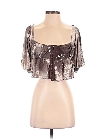 Urban Outfitters Short Sleeve Blouse (view 1)