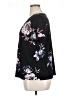 Dana Buchman Floral Black Short Sleeve Blouse Size XL - photo 5