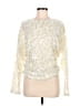 Bailey Rose 100% Polyester Ivory Long Sleeve Top Size M - photo 1