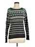 Merona Argyle Green Pullover Sweater Size M - photo 1