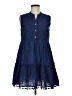 Assorted Brands 100% Cotton Blue Casual Dress Size M - photo 1