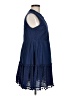 Assorted Brands 100% Cotton Blue Casual Dress Size M - photo 4