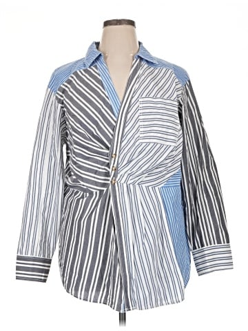 Pilcro Long Sleeve Blouse (view 1)