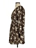 Shein 100% Polyester Floral Brown Casual Dress Size 4 - photo 5