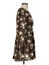 Shein 100% Polyester Floral Brown Casual Dress Size 4 - photo 4