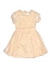 Little Lass 100% Polyester Yellow Dress Size 6 - photo 1